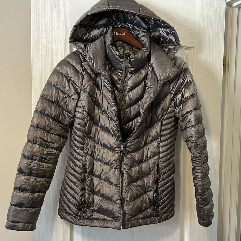 Calvin Klein puff jacket Silver Medium
